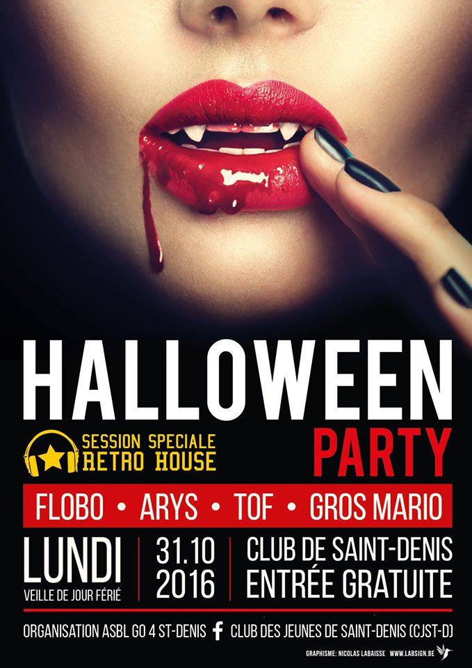 Halloween Party @ Club des Jeunes | Saint-Denis | Wallonie | Belgique